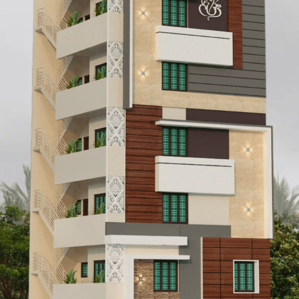 3 floor Building with 1 & 2 duplex house (3BHK)  for Sale