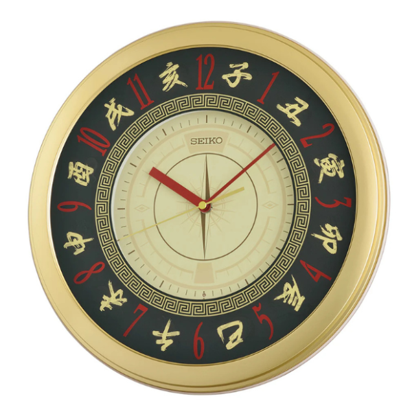 QHA017GN Celestial Gold Classic Clock
