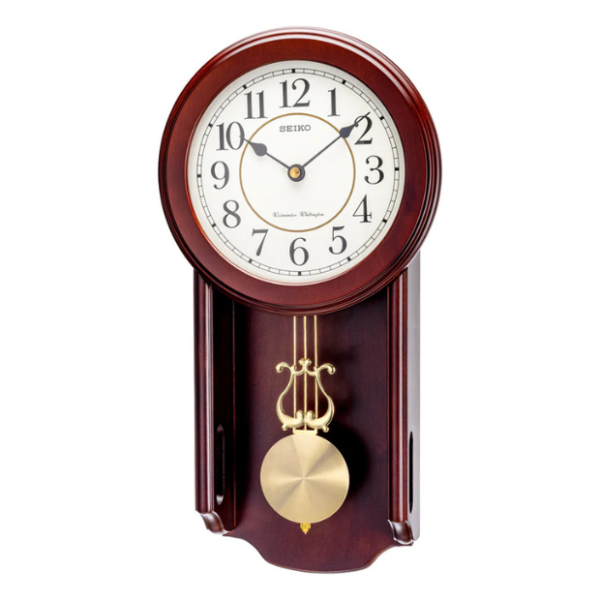 QXH063B Wooden Pendulum Clock